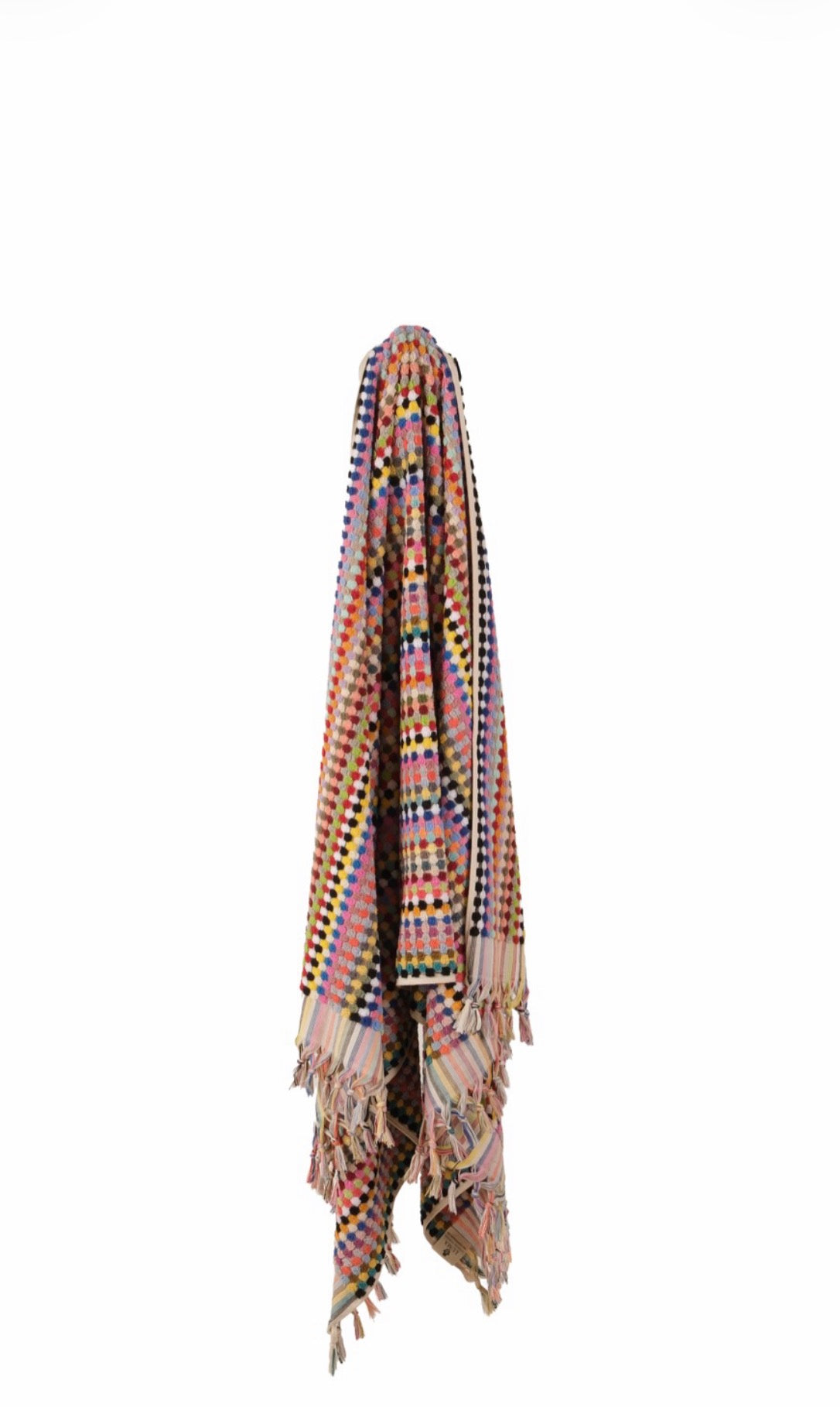 Luma Handwoven Rainbow Pom Pom Terry Towel