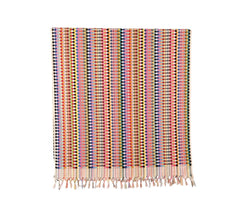 Luma Handwoven Rainbow Pom Pom Terry Towel
