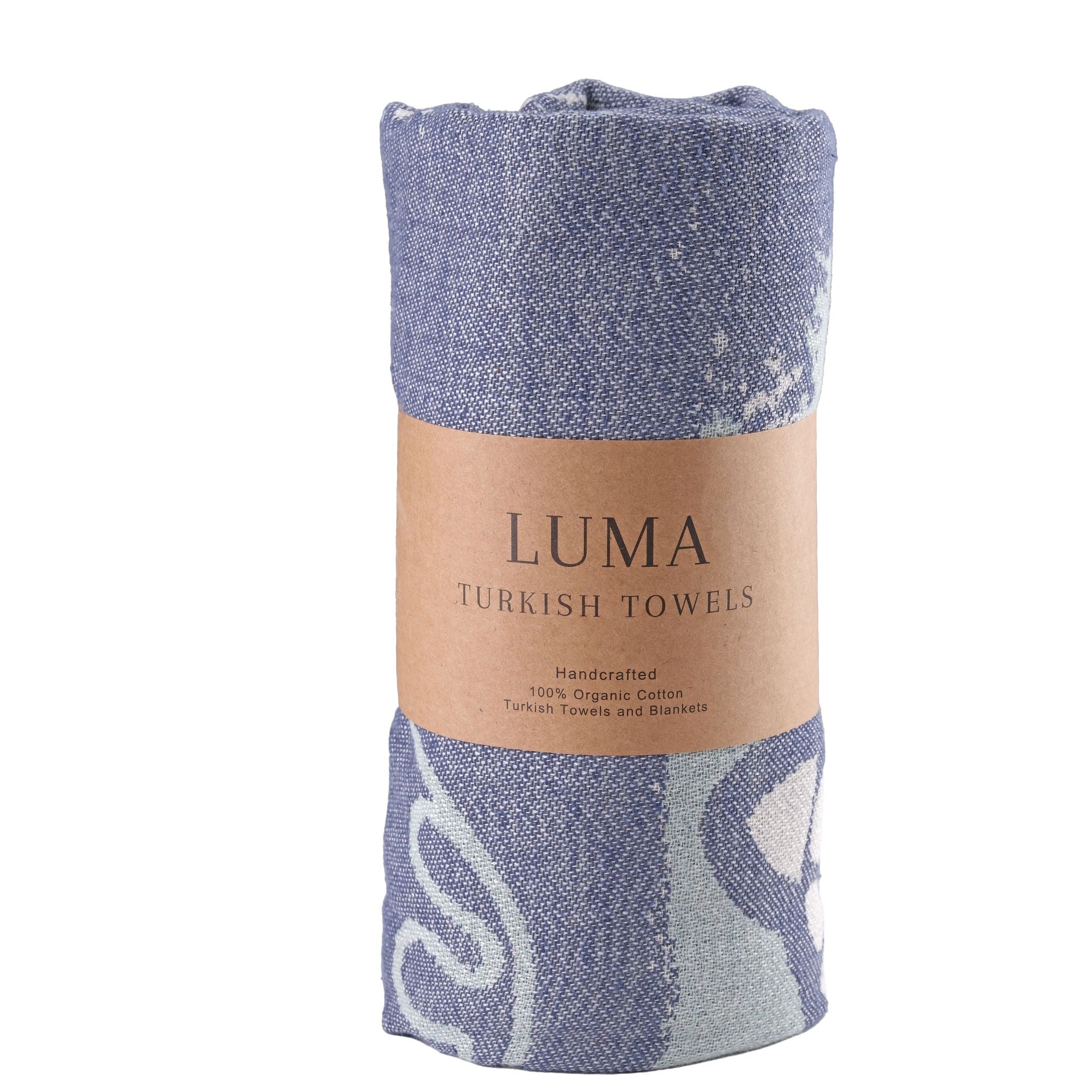 Sea Turtle Design Turkish Beach Towel